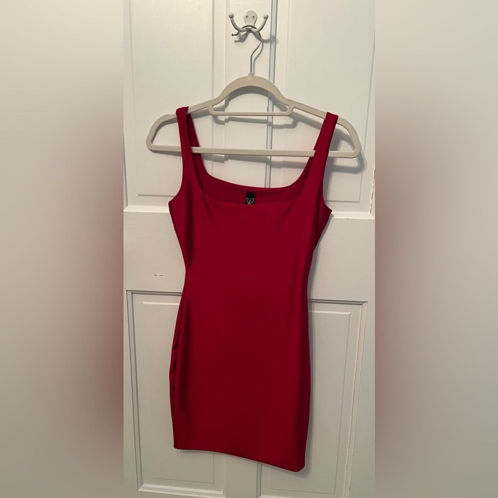 Windsor Red Bodycon Dress